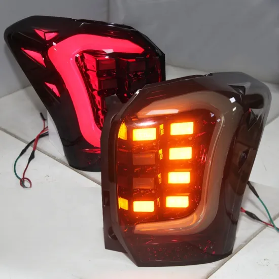 LED Strip Rear Light for Subaru Forester 2013-2015 (Red Housing, Smoke Black Cover)