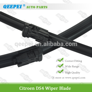 28"/70cm+26"/65cm Right hand drive Front soft Wiper Blades for citroen ds4 car