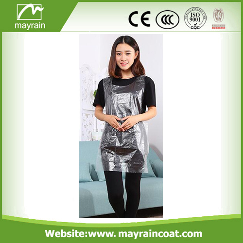 Disposable PE Smock With Pull String