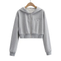 Women's Long Sleeve Full Zip Sweatshirt