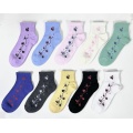 Ladies casual flat shoes sport cotton socks
