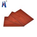 Painéis de revestimento de parede de madeira à prova de fogo para paredes decorativas