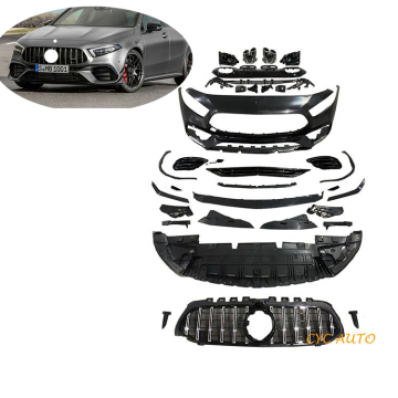 W177 A45ボディキットフロントバンパーメルセデスベンツA200 A220 2019 2020用フルセット