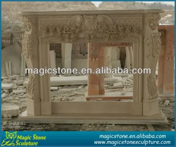 french style antique fireplace mantels