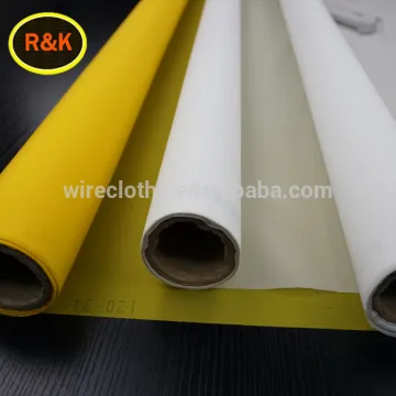Polyester PET Mesh Micron Silk Screen For Screen Printing