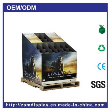 Cardboard Product Floor Displays with Compartment (PD033)