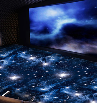 3D Printed Modern Pattern Broadloom Carpets for Hotel Corridors, Banquet Halls, Theaters, and Billiards Rooms
