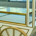 Custom Gold Store Display Cases