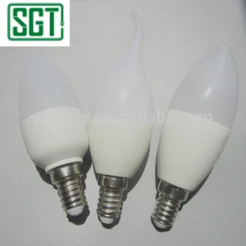 C37 7w candle lamp E12 E14 led candle light