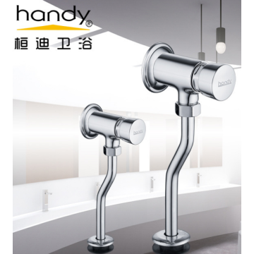 Brass Hand Manual Wall Mounted Urinal Flush Valve