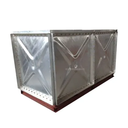 Hot DIP Galvanized Pressed Steel Iron Water Storage Tank