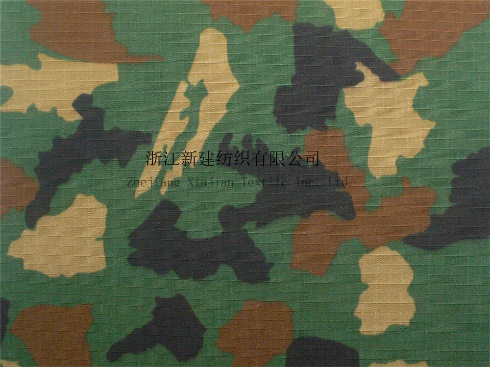 TC Rip-Stop Africa Woodland Camouflage Fabric