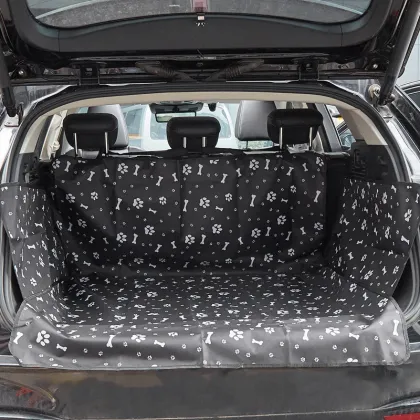 Printed car seat pet pad