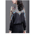 women's spring and autumn western style bottoming shirt