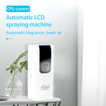 Wall-Mounted LCD Sensor Automatic Air Freshener Dispenser - 250ml/300ml Aerosol Spraying Fragrance Machine