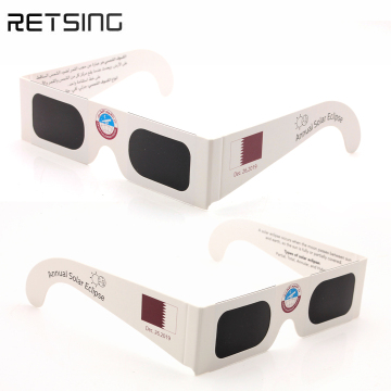 ISO معتمد من Cardboard Solar Eclipse Classes مع شعار مخصص