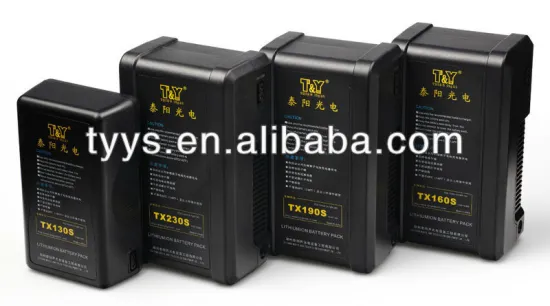 14.8v rechargeable Lithium Battery for small LED on-camera video lights