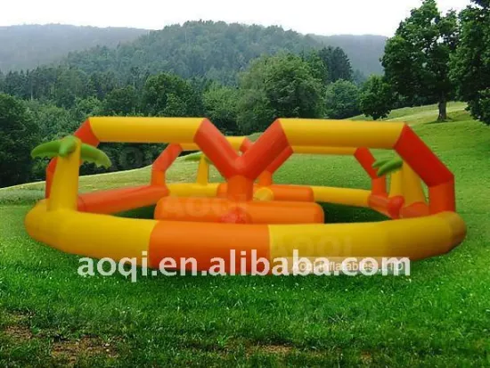 Hot seller Inflatable Toy Race Track indoor playground guangzhou