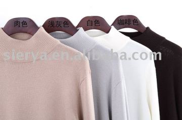 men's round neck sweater