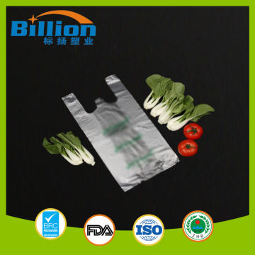 Merchandise Plastic Polythene Shopping Thank You Eco Friendly Mesh Produce Vest Bags