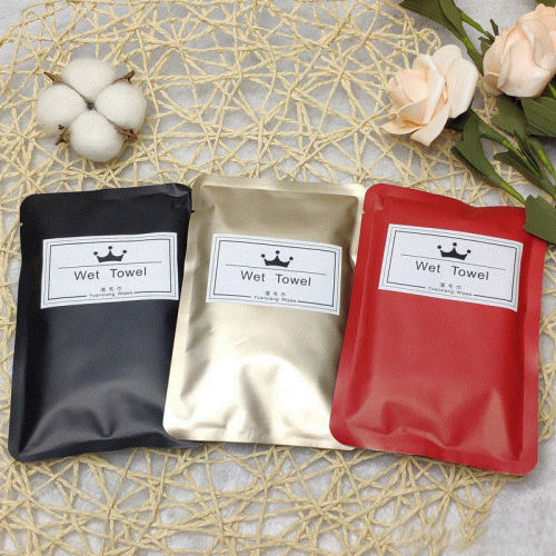 Tinh chất chăm sóc da thực vật tùy chỉnh khăn giấy ướt bông