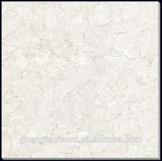 Foshan vintage white color polished poreclain floor tiles