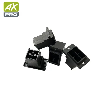 TE Connectivity Tyco 4 POS 10.16mm Crimp ST Panel Mount Headers & Wire Housings - In Stock Connectors