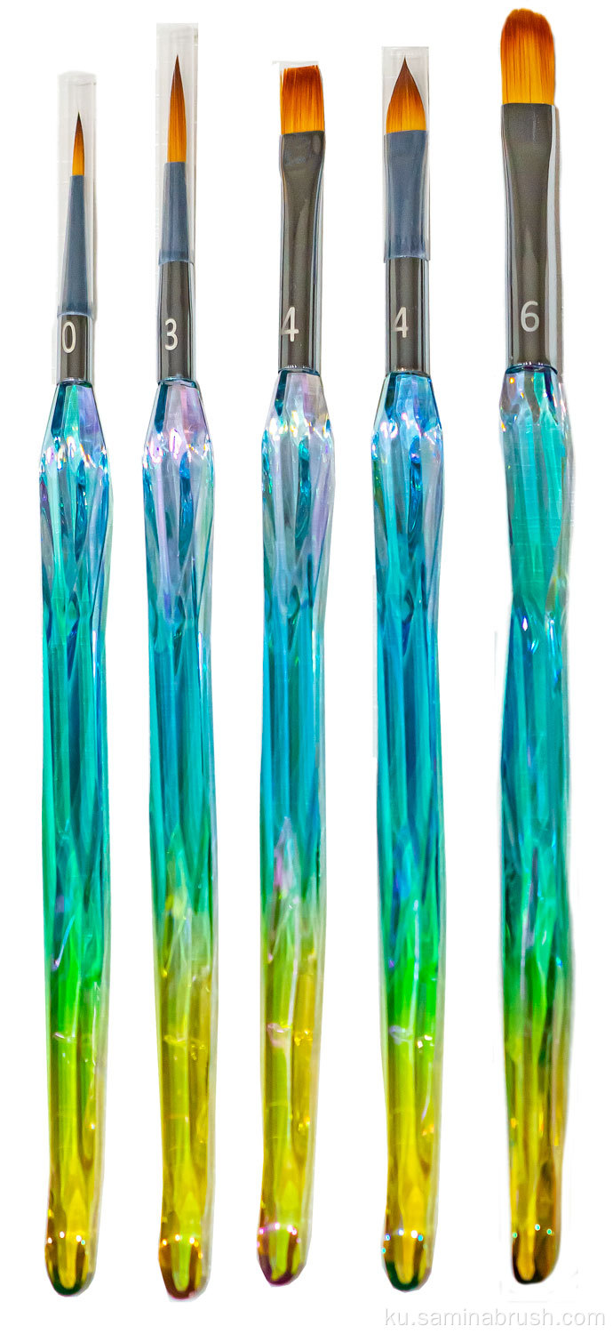 Best Nail Brush ji bo Acrylic