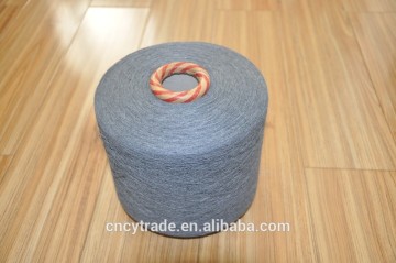 manufacture supply good evenness cotton yarn knit color grey 8s cotton yarn