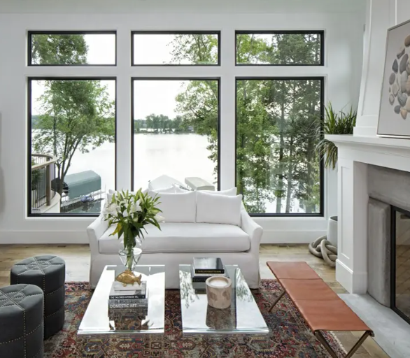 Aluminum fixed windows
