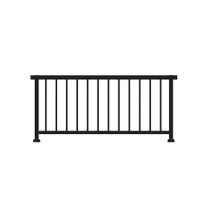 Aluminum Deck Railing Posts Black Deck Aluminum Balcony Railing