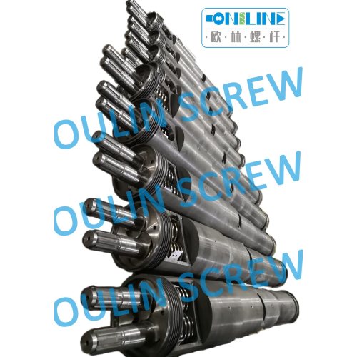 Supply Bi-Metal Jwell Twin Conical Screw and Barrel for Pipe, Profiles, Sheet, Granulation (large in stock)