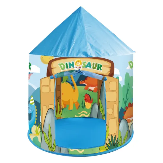2022 Cartoon Dinosaur Pattern PVC Pop-Up Tent for Kids Play House