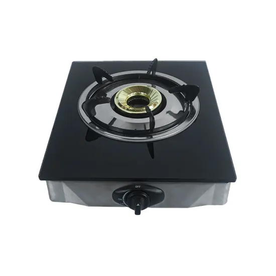 Portable Glass Top 1 Burner Solo Gas Stove with Competitive Price