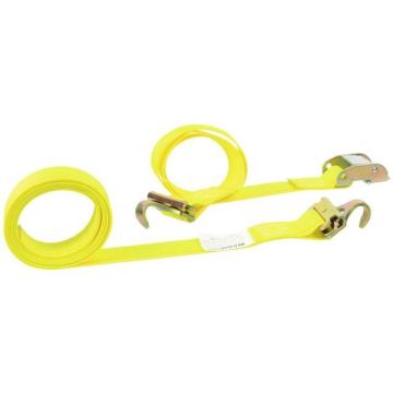 2" x 12' Cam Buckle Strap with F Hooks & Spring E Fittings