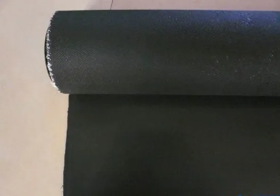 Fiberglass coated with fluorin rubber