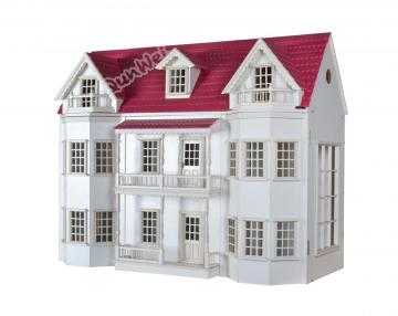 1/12 scale Luxury Manor Dollhouse miniature in Wooden