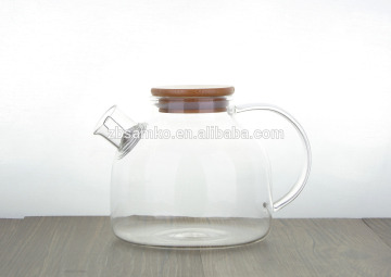Large heated resistance transparent teapot