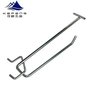 Metal Scanner Pegboard Hook with Price Tag