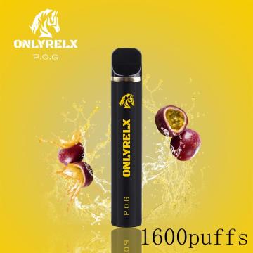OnlyRelx Pro 1600puffs Dispositivo de vaina de vape desechable