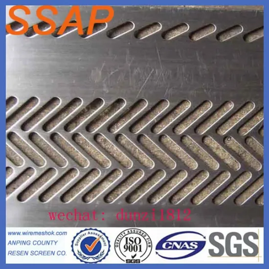 mm hole galvanized perforated metal mesh