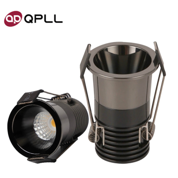 Hot Sell Brass Golden LED Downlight - 5W/7W/12W CCT Adjustable Cylinder LED Light