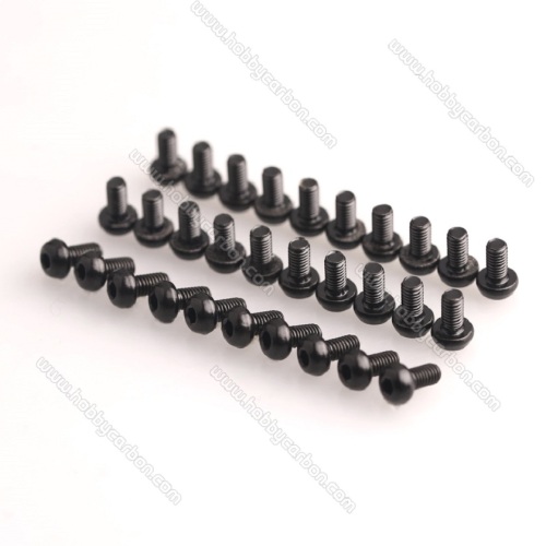 Anodized 7075 Aluminum Button Head Cap Screws