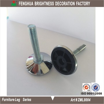 M10 threaded legs with plastic base