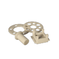 黒い骨ant骨ABS ESDエンジニアリングプラスチックハードボード