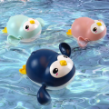 Pingüino ecológico de pingüino fidget agua jugando animales flotantes bañera de bañera de piscina para bebés juguetes