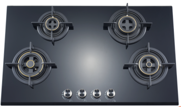 bulk Gas stove Glass surface four burners