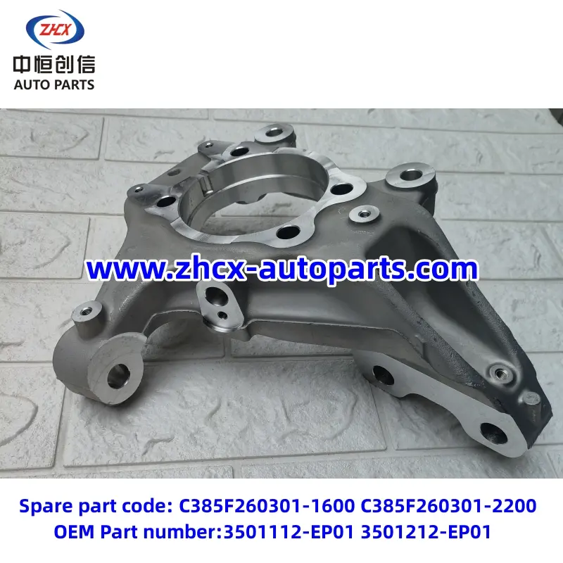 Knuckle předního řízení pro Changan Deenal SL03