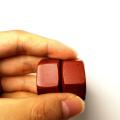 Red high-strength high-temperature resistant nut