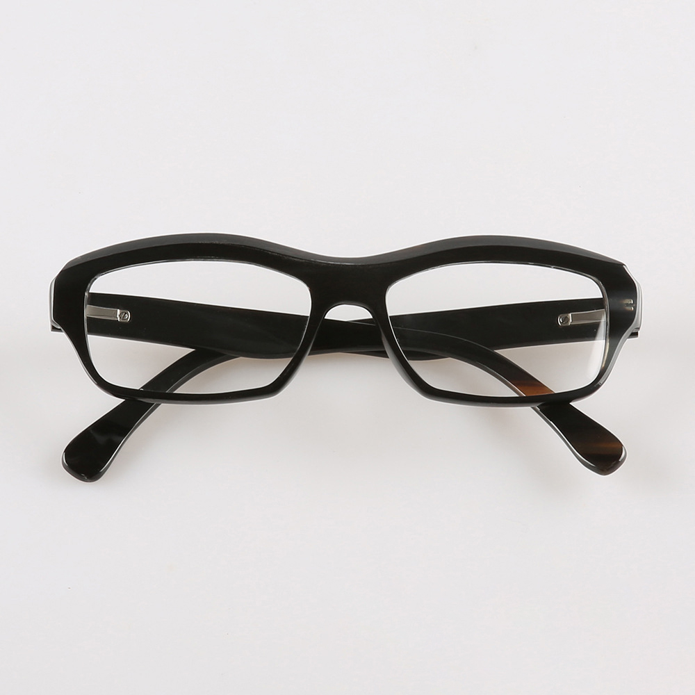 High Quality Black Buffalo Horn Eyeglass Frames